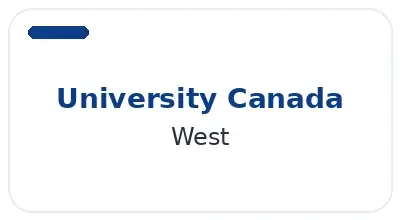 University Canada West logo