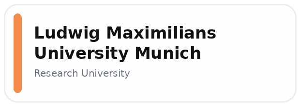 Ludwig Maximilians University Munich logo