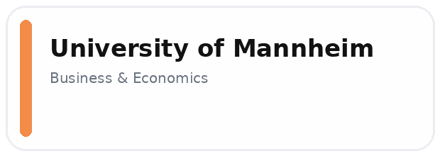 University of Mannheim logo