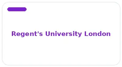 Regent's University London logo