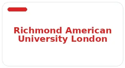 Richmond American University London logo
